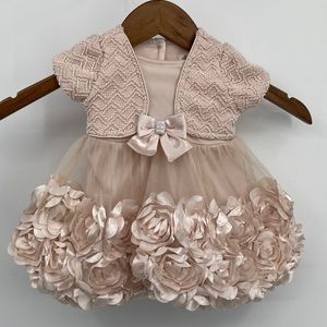 Nanette Baby Floral Pink Dress 6-9 Months